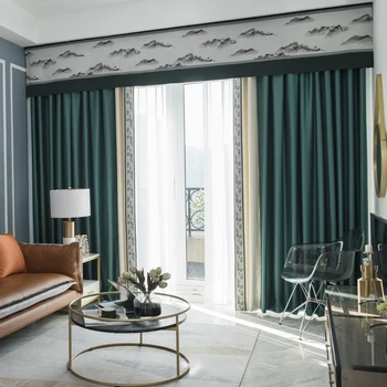 Luxury Silk Splicing High Shading Curtains for Modern Living Room Bedroom Window Curtain Solid Finished Blackout Curtain 1 panel
Luxury Silk Splicing High Shading Curtains for Modern Living Room Bedroom Window Curtain Solid Finished Blackout Curtain 1 panel