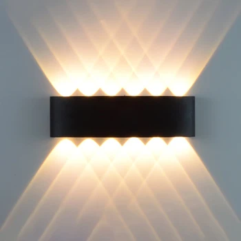 

LED double head indoor wall lamp 2W 4W 6W 8W 12W aisle stairs balcony bedside home decorative wall lamp AC85-265V