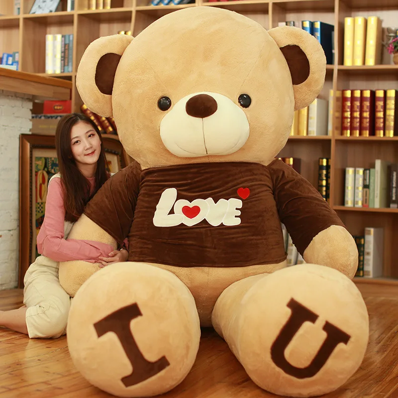 Hoodie Teddy Bear Big Bear I loveu Plush Toy Doll Plush Cute Doll Girl'S Bear Hug
Hoodie Teddy Bear Big Bear I loveu Plush Toy Doll Plush Cute Doll Girl'S Bear Hug