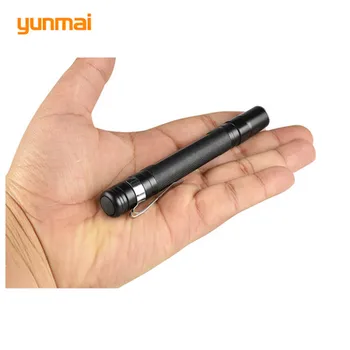 

Portable Mini Penlight 1 Mode XPE Powerful LED Zoom Focus Flashlight Torch Pocket Light Waterproof Hunting Lantern AAA Battery
