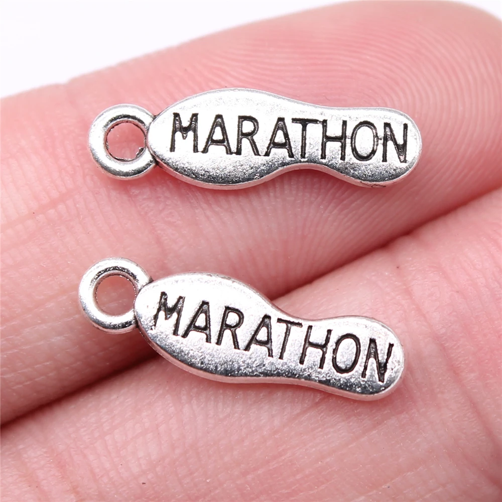 WYSIWYG 20 шт. Подвески 19x6 мм марафонские Подвески для изготовления ювелирных изделий античное серебро цвет Сделай Сам Ювелирная фурнитура подвеска
WYSIWYG 20 шт. Подвески 19x6 мм марафонские Подвески для изготовления ювелирных изделий античное серебро цвет Сделай Сам Ювелирная фурнитура подвеска