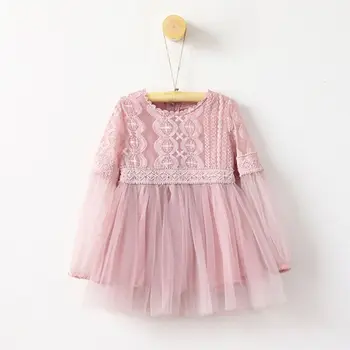 Baby Girl Dress New Girl Children Girls Clothes Kids Party Dresses Long Sleeve Puff Sleeves Bud Silk Yarn Little Princess Veteme 
Baby Girl Dress New Girl Children Girls Clothes Kids Party Dresses Long Sleeve Puff Sleeves Bud Silk Yarn Little Princess Veteme