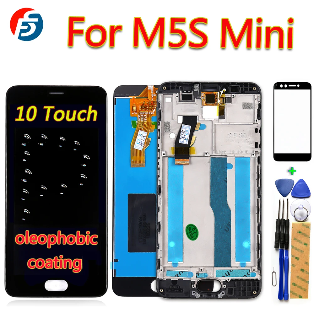 10 Touch LCD Display For Meizu M5S M612h 5.2 inch Touch Screen Digitizer Assembly Oleophobic Coating Frame With Free Tools
10 Touch LCD Display For Meizu M5S M612h 5.2 inch Touch Screen Digitizer Assembly Oleophobic Coating Frame With Free Tools