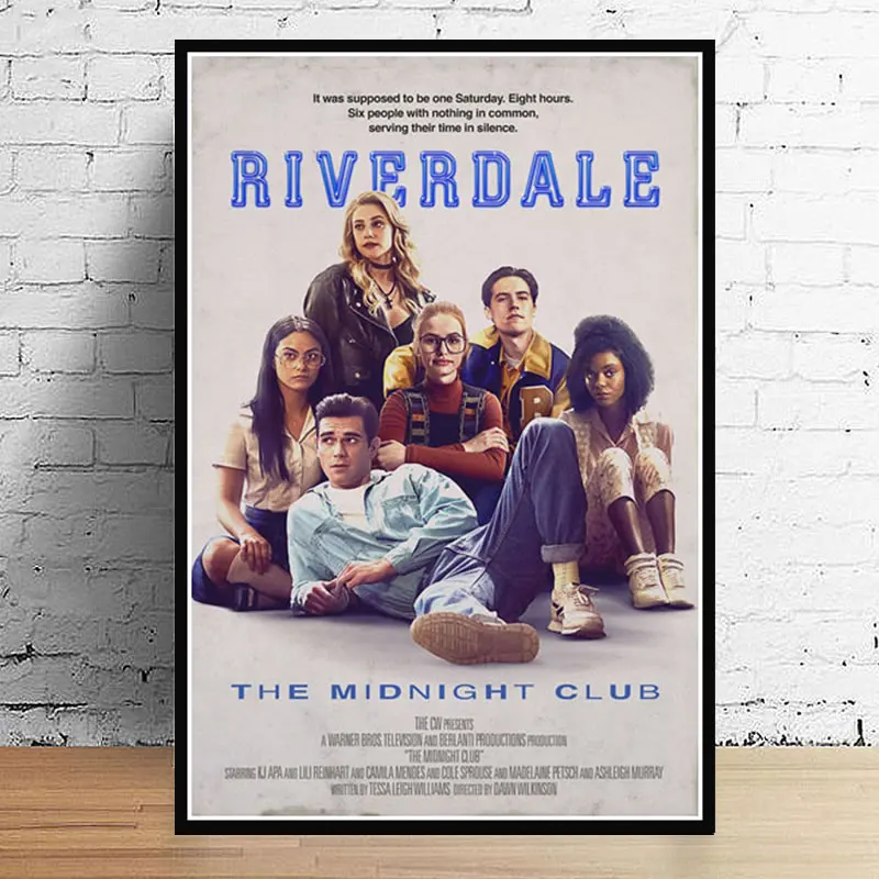 Фото Hot Riverdale Season 2 3 Tv Series Show Pop Movie Anime Poster And Prints Art Painting Wall Pictures For Living Room Home Decor | Дом и сад
