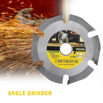 125mm Circular Saw Blade Cemented Carbide Tipped Wood Cutting Disc 6 Teeth Woodworking Accessories for Angle Grinders New 
125mm Circular Saw Blade Cemented Carbide Tipped Wood Cutting Disc 6 Teeth Woodworking Accessories for Angle Grinders New