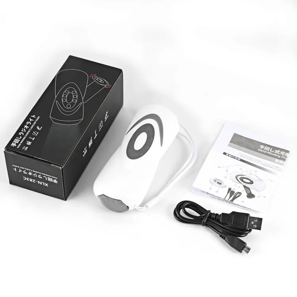 Portable Solar Power Emergency Hand Cranked Dynamo with Dual AM/FM Radio and Phone Charger Survival 3 LED Flashlight Torch
Portable Solar Power Emergency Hand Cranked Dynamo with Dual AM/FM Radio and Phone Charger Survival 3 LED Flashlight Torch