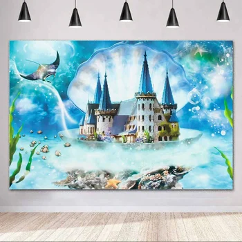 Photography Under Sea Castle Backdrop Ocean Bubble Birthday Party Photo Studio Booth Background Newborn
Photography Under Sea Castle Backdrop Ocean Bubble Birthday Party Photo Studio Booth Background Newborn