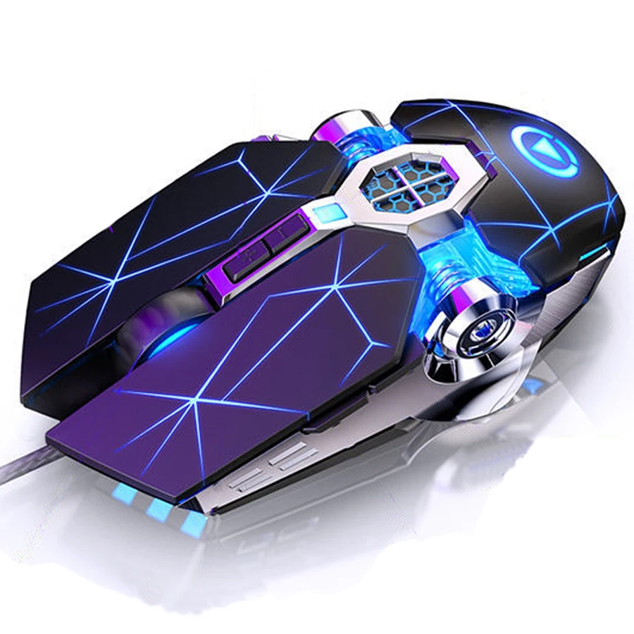 Professional Gaming Mouse USB Wired Silent Mouse Mechanical 3200DPI 7 Button LED Backlit Computer Mause Support Macro Definition
Professional Gaming Mouse USB Wired Silent Mouse Mechanical 3200DPI 7 Button LED Backlit Computer Mause Support Macro Definition