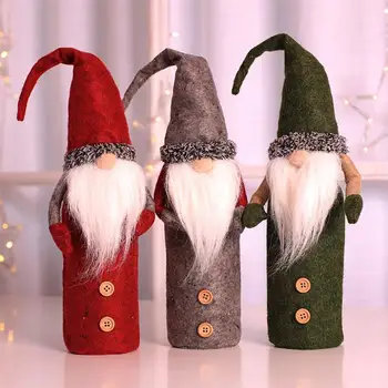 2020 Christmas Pendant Eve Snowman Resuable Christmas Wine Bottle Protector Cover Bag for Christmas Decoration Storaging Wine
2020 Christmas Pendant Eve Snowman Resuable Christmas Wine Bottle Protector Cover Bag for Christmas Decoration Storaging Wine