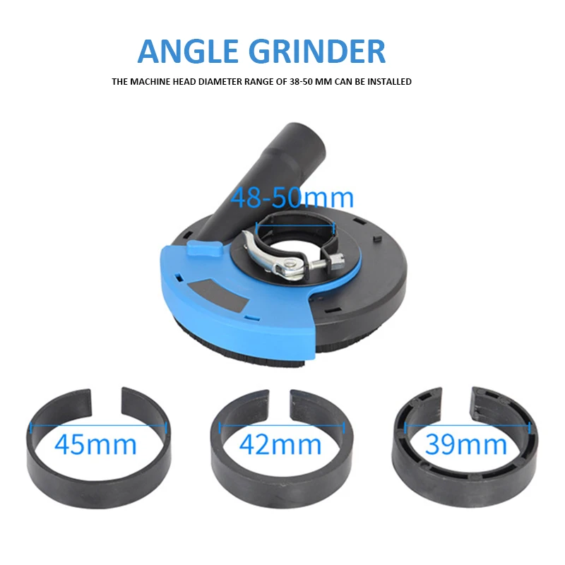5 inch Grinding Dustproof Shroud Cover Tools Surface Dust Collector for Hand Angle Grinder Power Tool Accessories
5 inch Grinding Dustproof Shroud Cover Tools Surface Dust Collector for Hand Angle Grinder Power Tool Accessories