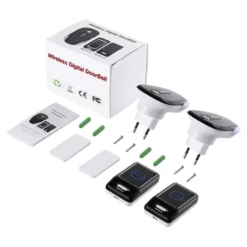 Energy Saving one Touch Sensor Button Ultra-long Distance Control Optional Waterproof Transmitter Wireless Digital Doorbell
Energy Saving one Touch Sensor Button Ultra-long Distance Control Optional Waterproof Transmitter Wireless Digital Doorbell