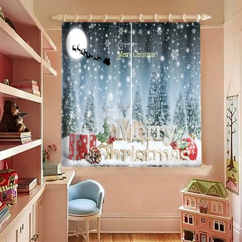 Modern Short Curtains for Small Window Christmas Tree Theme Pattern Blackout Curtains Thicken Bedroom Curtains for Living Room
Modern Short Curtains for Small Window Christmas Tree Theme Pattern Blackout Curtains Thicken Bedroom Curtains for Living Room