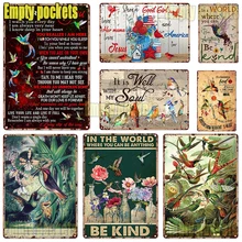 Eeypy Birds Metal Wall Art Decor Hummingbirds of The World Knowledge Tin Sign Decoration Vintage Chic Metal Poster Wall Decor
Eeypy Birds Metal Wall Art Decor Hummingbirds of The World Knowledge Tin Sign Decoration Vintage Chic Metal Poster Wall Decor