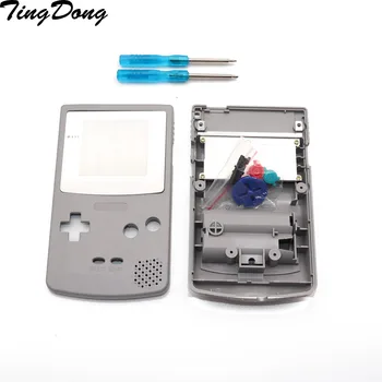 For GBC Gray Shell Case Replacement For Gameboy Color GBC game console full housing
For GBC Gray Shell Case Replacement For Gameboy Color GBC game console full housing