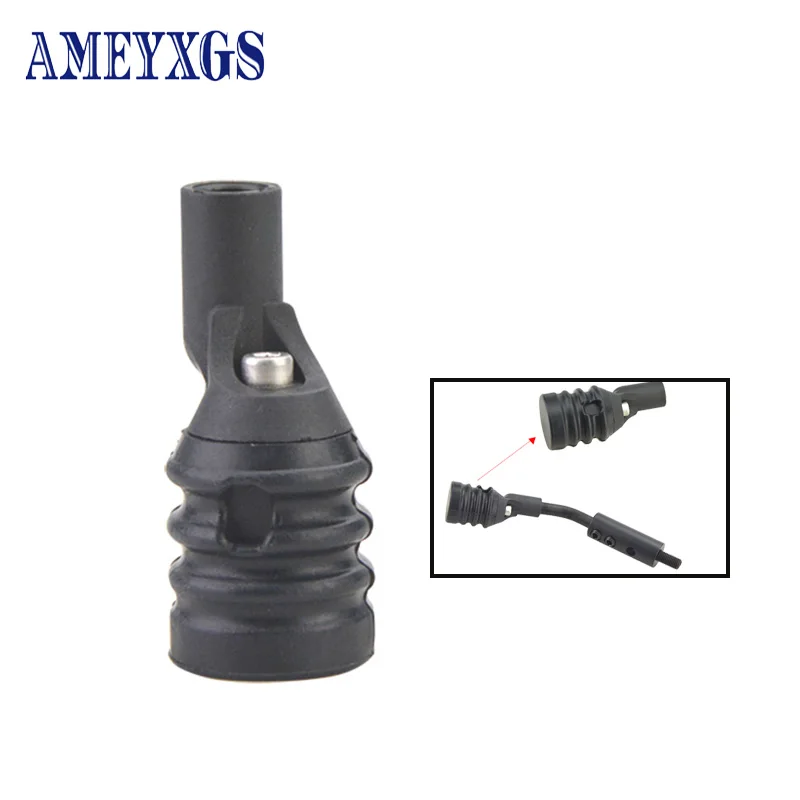 1 Pc Archery Stop String Head Black Rubber Head Compound Bow Stabilizer Protect Bowstring Life Hunting Shooting Accessories
1 Pc Archery Stop String Head Black Rubber Head Compound Bow Stabilizer Protect Bowstring Life Hunting Shooting Accessories