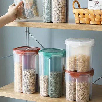 PP Food Storage Box Plastic Clear Container Set with Pour Lids Kitchen Storage Bottles Jars Dried Grains Tank 1.9L-3L
PP Food Storage Box Plastic Clear Container Set with Pour Lids Kitchen Storage Bottles Jars Dried Grains Tank 1.9L-3L