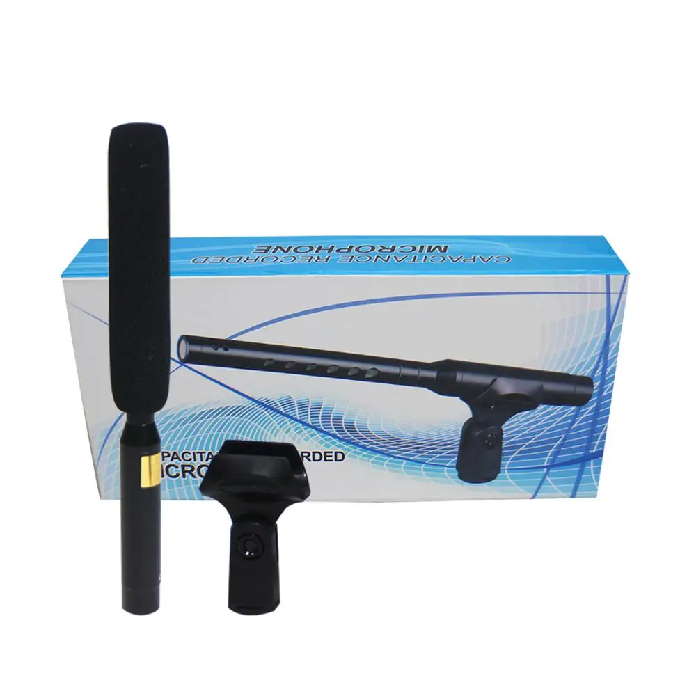 621002 48V phantom high sensitivity Long-distance Unidirectional Condenser overhead Microphone with XLR Male output port
621002 48V phantom high sensitivity Long-distance Unidirectional Condenser overhead Microphone with XLR Male output port