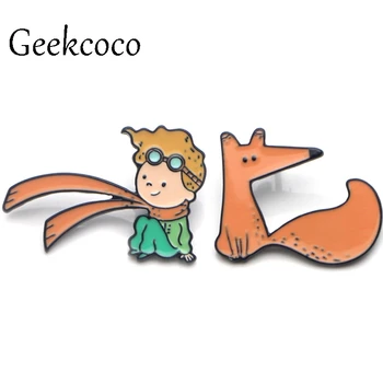 10pcs/lot Little prince fox Metal Zinc Alloy Enamel pin medal insignia backpack shirt cloth brooches badges for men women J0049
10pcs/lot Little prince fox Metal Zinc Alloy Enamel pin medal insignia backpack shirt cloth brooches badges for men women J0049