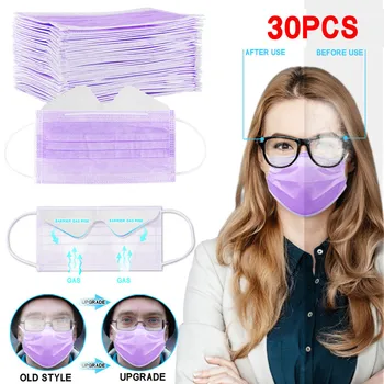 20/30pc Masks Anti-Fog Masks Disposable Face Masks 3-Ply Disposable Face Mask Moisture-Proof Soft And Comfortable Extremely Soft
20/30pc Masks Anti-Fog Masks Disposable Face Masks 3-Ply Disposable Face Mask Moisture-Proof Soft And Comfortable Extremely Soft