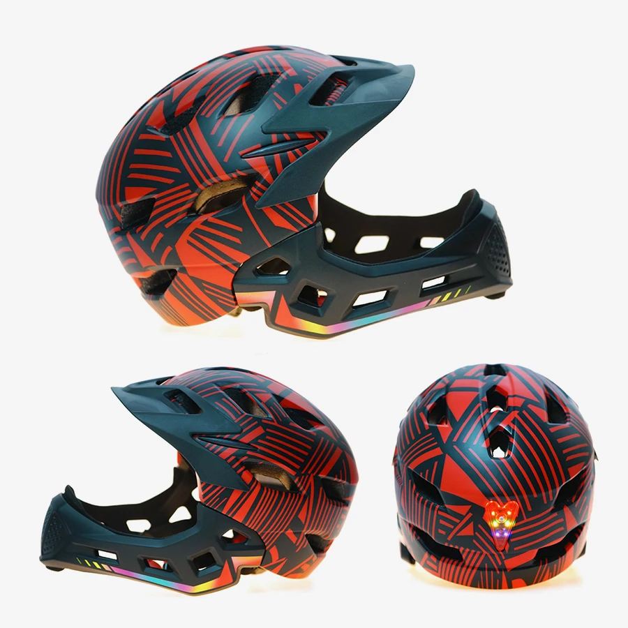 children cycling Helmet kid MTB Helmet With LED Taillight EPS PC Mountain Breathable Bike Helmet Solid Safety Equipments spare
children cycling Helmet kid MTB Helmet With LED Taillight EPS PC Mountain Breathable Bike Helmet Solid Safety Equipments spare