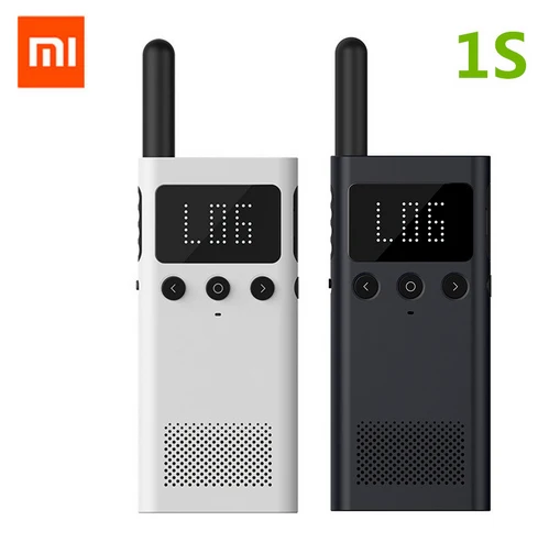 Original Xiaomi Mijia Smart Walkie Talkie With Mi FM Radio Speaker Standby Smart Phone APP Location Share New Fast Team Talk MI
Original Xiaomi Mijia Smart Walkie Talkie With Mi FM Radio Speaker Standby Smart Phone APP Location Share New Fast Team Talk MI