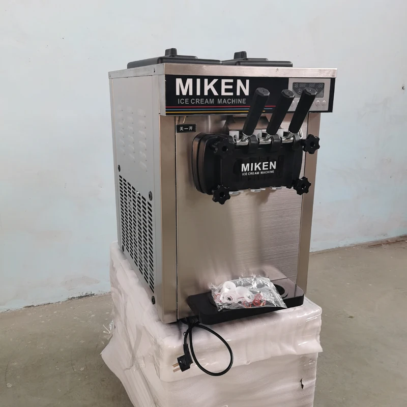 Intelligent Touch Screen Ice Cream Machine Desktop Three Flavor Ice Cream Machine Dual System Soft Ice Cream Machine
Intelligent Touch Screen Ice Cream Machine Desktop Three Flavor Ice Cream Machine Dual System Soft Ice Cream Machine