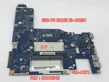 FRU 90006543 Mainboard for Lenovo G50-70 Laptop Motherboard SR1EK I3-4005U DDR3L ACLU1/ACLU2 UMA NM-A272 100% Tested
FRU 90006543 Mainboard for Lenovo G50-70 Laptop Motherboard SR1EK I3-4005U DDR3L ACLU1/ACLU2 UMA NM-A272 100% Tested