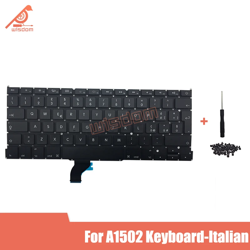 Full new Laptop A1502 Italian Keyboard For Macbook Retina 13'' A1502 Keyboard Italian Version Language Keyboards 2013-2015 year
Full new Laptop A1502 Italian Keyboard For Macbook Retina 13'' A1502 Keyboard Italian Version Language Keyboards 2013-2015 year
