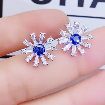 Natural real sapphire or ruby or emerald stud earring Free shipping 925 sterling silver Fine jewelry 0.35ct gemstone J910146
Natural real sapphire or ruby or emerald stud earring Free shipping 925 sterling silver Fine jewelry 0.35ct gemstone J910146