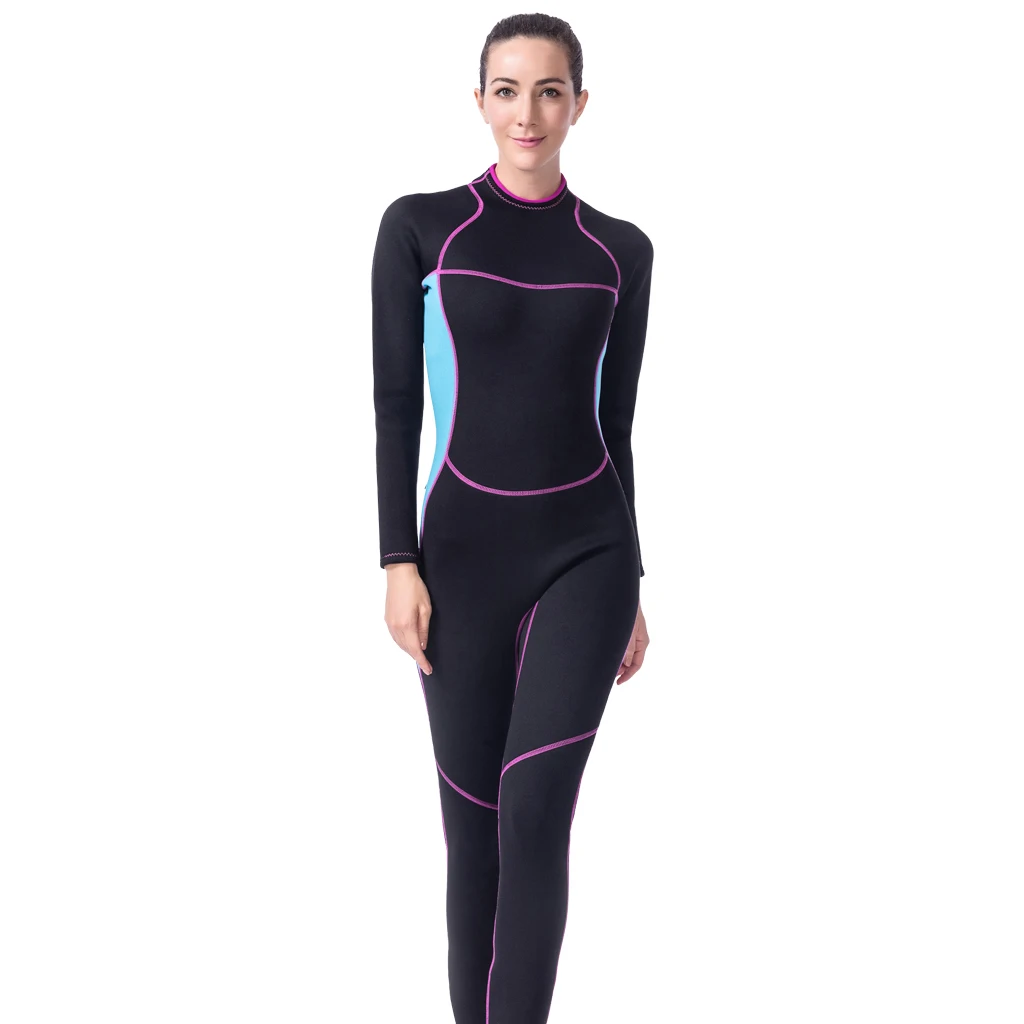 Womens Wetsuit - 3mm Neoprene Full Body Diving Suit & Dive Skins for Scuba Snorkeling Swimming Spearfishing & Water Sports Womens Wetsuit - 3mm Neoprene Full Body Diving Suit & Dive Skins for Scuba Snorkeling Swimming Spearfishing & Water Sports