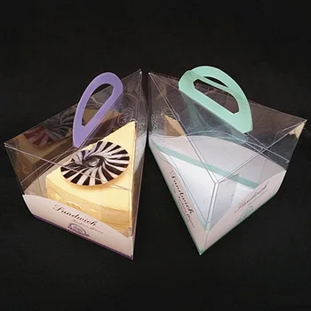 100pcs 8 Inch Cheese Mousse Cake Boxes with Handle Clear Plastic Packing Box for Dessert Pastry WB2668
100pcs 8 Inch Cheese Mousse Cake Boxes with Handle Clear Plastic Packing Box for Dessert Pastry WB2668