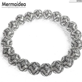 10mm Strand Bracelets Panther Beads 2020 New Blackened silver plated Fashion Jewelry Trendy Ethnic Gift for Men Boy Women Girls
10mm Strand Bracelets Panther Beads 2020 New Blackened silver plated Fashion Jewelry Trendy Ethnic Gift for Men Boy Women Girls