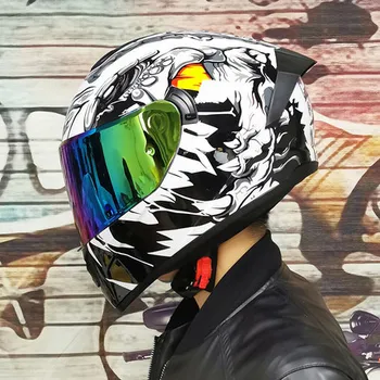 Men Motorcycle Helmet Motorbike Motocross Moto Helmet Crash Helmet Scooter Riding Full Face Helmets Casco Motorbike Capacete
Men Motorcycle Helmet Motorbike Motocross Moto Helmet Crash Helmet Scooter Riding Full Face Helmets Casco Motorbike Capacete