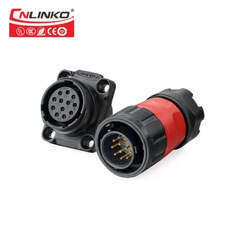 Cnlinko YM20 12 Pins Waterproof Male Female Socket Connecting Signal IP67 5A M20 DC Aviation Connector for Controlling Equipment
Cnlinko YM20 12 Pins Waterproof Male Female Socket Connecting Signal IP67 5A M20 DC Aviation Connector for Controlling Equipment