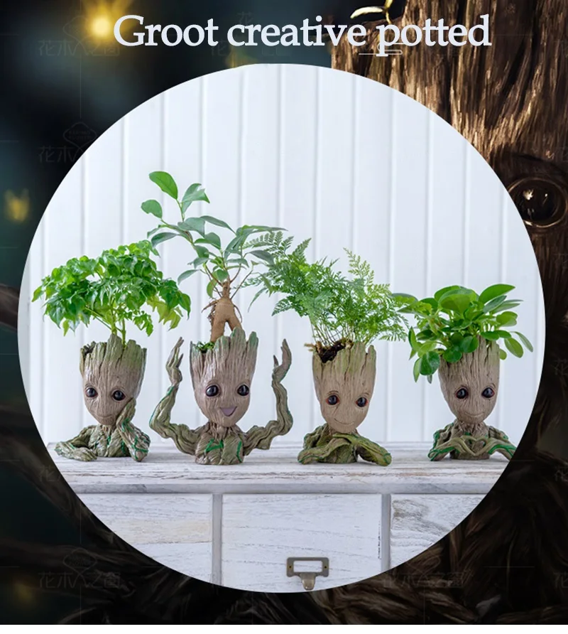Baby Flowerpot Flower Pot Planter Figurines Tree Man Cute Model Pen Pot Accessories Garden Planter Flower Pot Kids Gift
Baby Flowerpot Flower Pot Planter Figurines Tree Man Cute Model Pen Pot Accessories Garden Planter Flower Pot Kids Gift