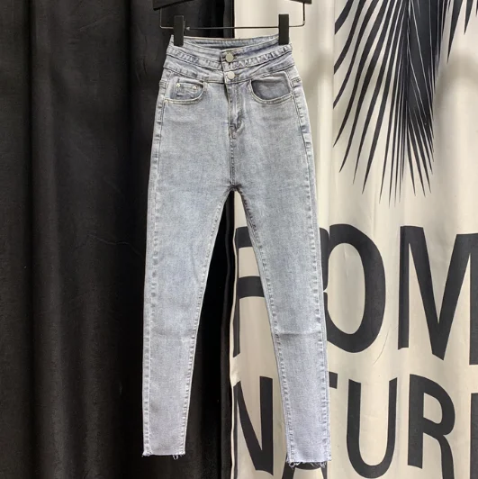 Stretch Jeans Women's Jeans 2020 Spring New Korean-Style High-Waist Skinny Denim Pants High Waist Jeans Girl Lady's Jean Pants
Stretch Jeans Women's Jeans 2020 Spring New Korean-Style High-Waist Skinny Denim Pants High Waist Jeans Girl Lady's Jean Pants