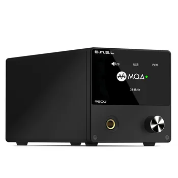 SMSL M500 MQA Decoder ES9038PRO ES9311 XMOS XU-208 32bit 768kHz DSD512 Hi-Res Audio DAC Headphone Amplifier
SMSL M500 MQA Decoder ES9038PRO ES9311 XMOS XU-208 32bit 768kHz DSD512 Hi-Res Audio DAC Headphone Amplifier