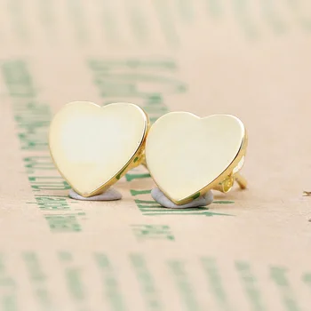 Original 925 Sterling Silver Pan Earring Simple Rose Gold Heart Shaped Pan Earrings For Women Wedding Gift Fashion Jewelry 
Original 925 Sterling Silver Pan Earring Simple Rose Gold Heart Shaped Pan Earrings For Women Wedding Gift Fashion Jewelry