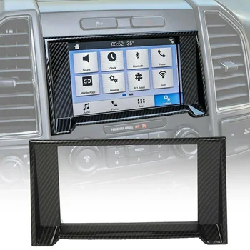 Carbon Fiber Car Central Control Navigation GPS Decorative Trim For Ford F150 2015-2017 Decorative Cover
Carbon Fiber Car Central Control Navigation GPS Decorative Trim For Ford F150 2015-2017 Decorative Cover