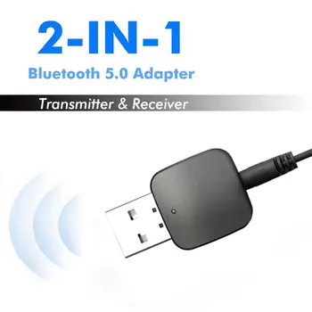 Newest Bluetooth5.0 Transmitter 2-in-1Receiver Mini 3.5mm AUX Stereo Wireless Adapter For Car Audio Bluetooth Transmitter For TV
Newest Bluetooth5.0 Transmitter 2-in-1Receiver Mini 3.5mm AUX Stereo Wireless Adapter For Car Audio Bluetooth Transmitter For TV