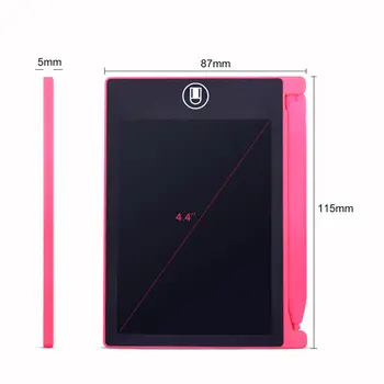 4.4 Inch Lcd Writing Tablet Digital Graphic Tablet Electronic Handwriting Drawing Pad Notepad Paint Board Toys For Kids Gift Pin
4.4 Inch Lcd Writing Tablet Digital Graphic Tablet Electronic Handwriting Drawing Pad Notepad Paint Board Toys For Kids Gift Pin