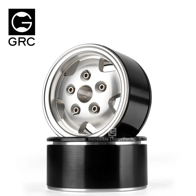 4pcs 1 / 10 RC track type aluminum alloy 2.2 chain rim for axial scx10 RR10 ghost 90048 90018 traxxas trx4 trx-6 Range Rover
4pcs 1 / 10 RC track type aluminum alloy 2.2 chain rim for axial scx10 RR10 ghost 90048 90018 traxxas trx4 trx-6 Range Rover