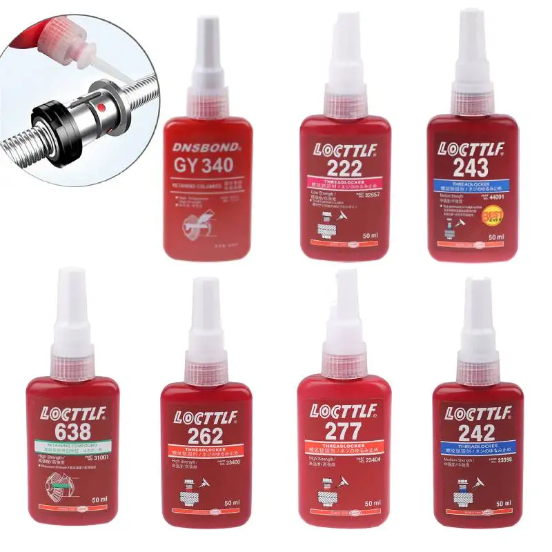 1pc 50ML Sealing Screw Glue Retainer Locking Adhesive Metal Screw Anaerobic Adhesive 243 Glue Locking Agent Anti-corrosion
1pc 50ML Sealing Screw Glue Retainer Locking Adhesive Metal Screw Anaerobic Adhesive 243 Glue Locking Agent Anti-corrosion