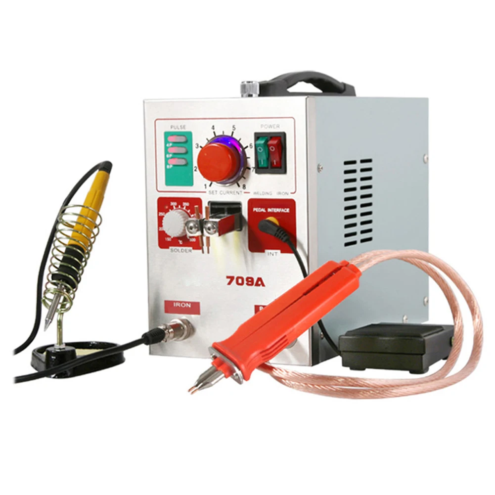 220V Handheld Battery Spot Welder ES/US/AU/UK Plug Battery Welding Soldering Machine with 70B Spot Welding Pen for Battery Use
220V Handheld Battery Spot Welder ES/US/AU/UK Plug Battery Welding Soldering Machine with 70B Spot Welding Pen for Battery Use