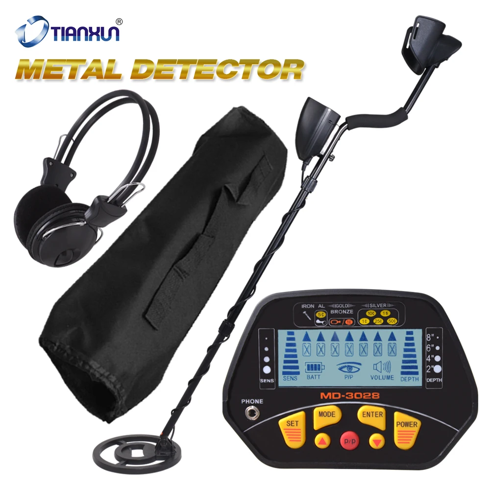 MD3028 Adjustable Metal Detector Underground Professional Gold Finder LCD Treasure Hunter Handheld Gold Digger Finder Sensitivit
MD3028 Adjustable Metal Detector Underground Professional Gold Finder LCD Treasure Hunter Handheld Gold Digger Finder Sensitivit