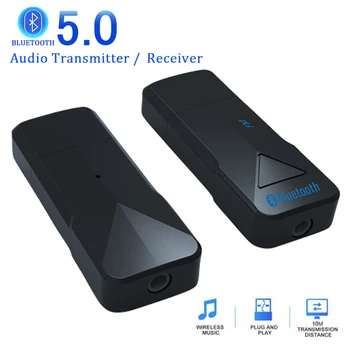 Wireless Bluetooth 5.0 Receiver Car Aux 3.5 Jack Stereo Adapter Bluetooth Audio Receiver With FM Transmitter and Microphone
Wireless Bluetooth 5.0 Receiver Car Aux 3.5 Jack Stereo Adapter Bluetooth Audio Receiver With FM Transmitter and Microphone