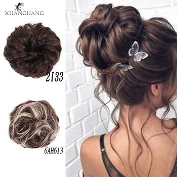 XUANGAUNG Girls Curly Scrunchie Chignon Flexible Hair Buns Curly Scrunchy Chignon Elastic Messy Wavy bun Donut bun
XUANGAUNG Girls Curly Scrunchie Chignon Flexible Hair Buns Curly Scrunchy Chignon Elastic Messy Wavy bun Donut bun