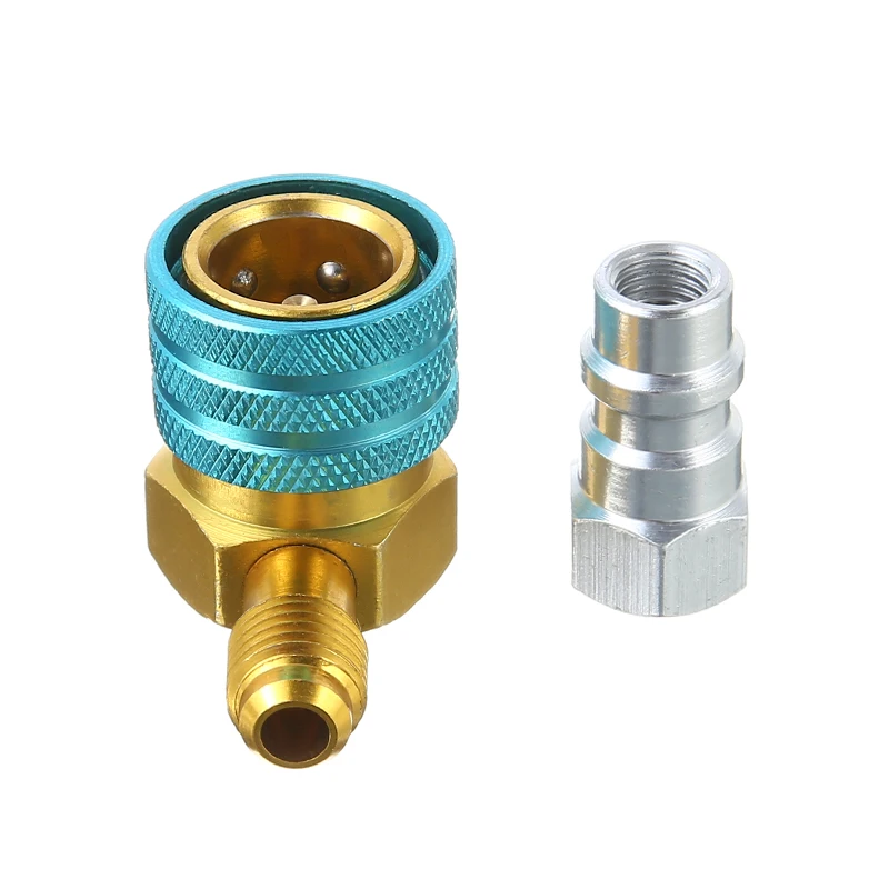 Aluminium Alloy R1234YF to R134A Low Side Quick Coupler Air Conditioning Adapters for Auto Air Conditioning Fitting Accessories
Aluminium Alloy R1234YF to R134A Low Side Quick Coupler Air Conditioning Adapters for Auto Air Conditioning Fitting Accessories
