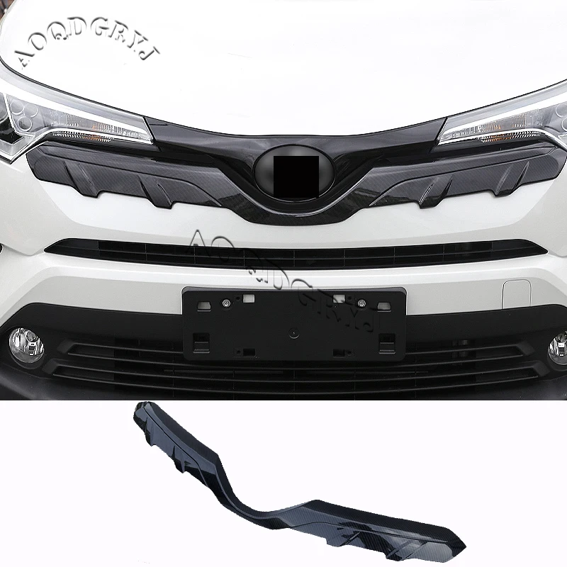 For Toyota CHR C-HR 2018-2019 Carbon fiber Look ABS Chrome Front Grille Grill Bumper Trim Cover car styling accessories 1pcs
For Toyota CHR C-HR 2018-2019 Carbon fiber Look ABS Chrome Front Grille Grill Bumper Trim Cover car styling accessories 1pcs