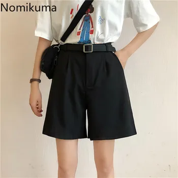 Nomikuma Korean Causal Black Half Pants Zipper Button High Waist Wide Leg Bottoms 2020 Spring Summer Women Pant Feminimo 6A194
Nomikuma Korean Causal Black Half Pants Zipper Button High Waist Wide Leg Bottoms 2020 Spring Summer Women Pant Feminimo 6A194